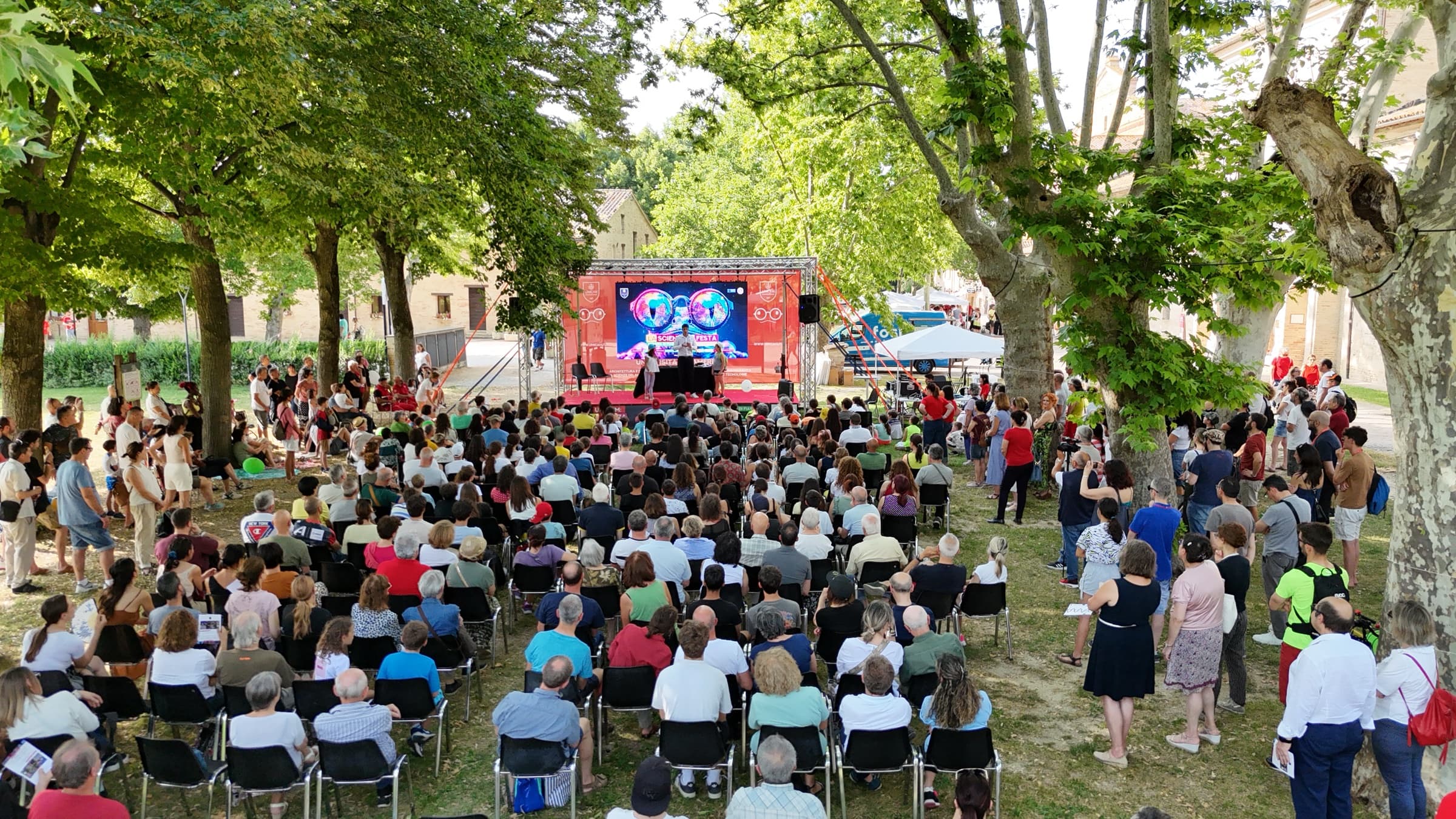 Il palco principale di Viceversa