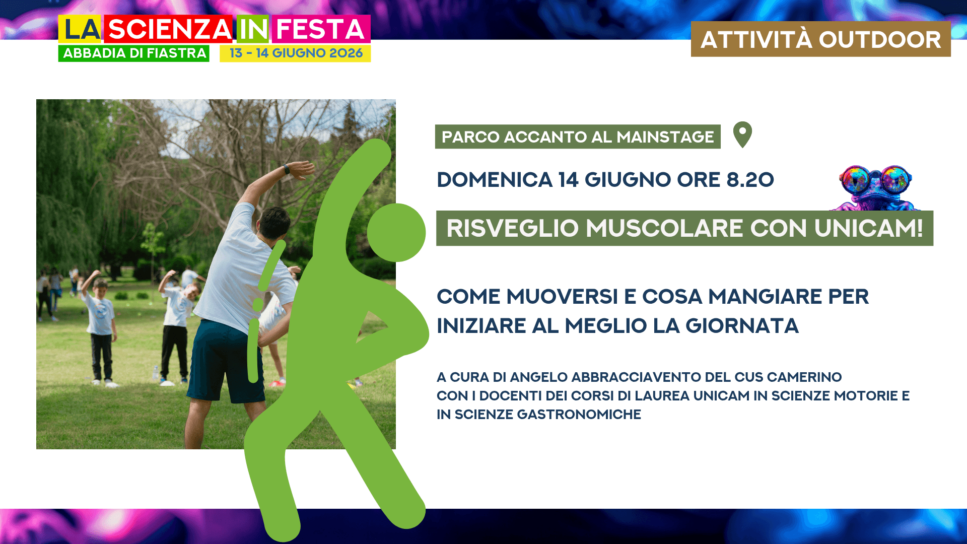 Risveglio muscolare con Unicam!