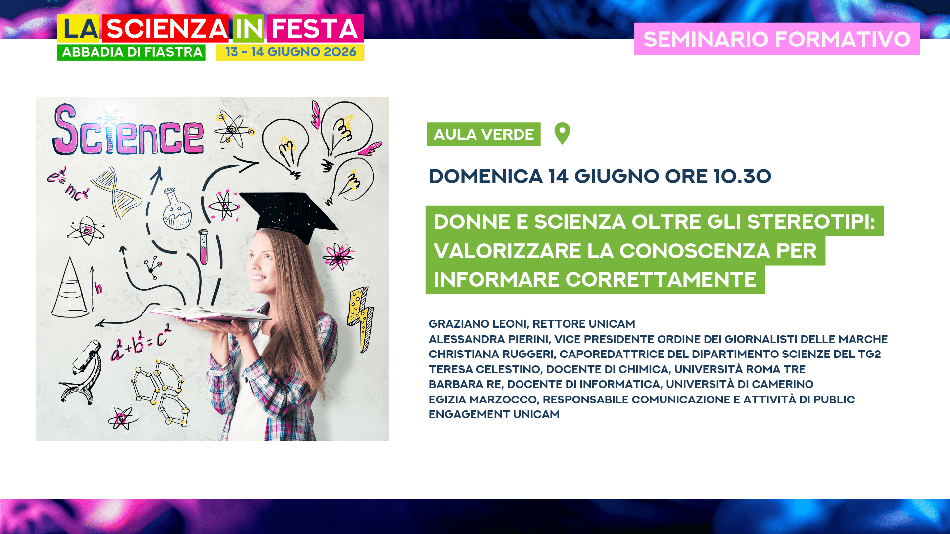 Donne e scienza oltre gli stereotipi: valorizzare la conoscenza per informare correttamente