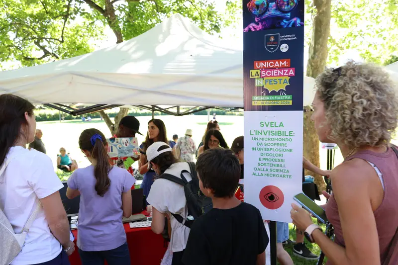 Gli stand della ricerca