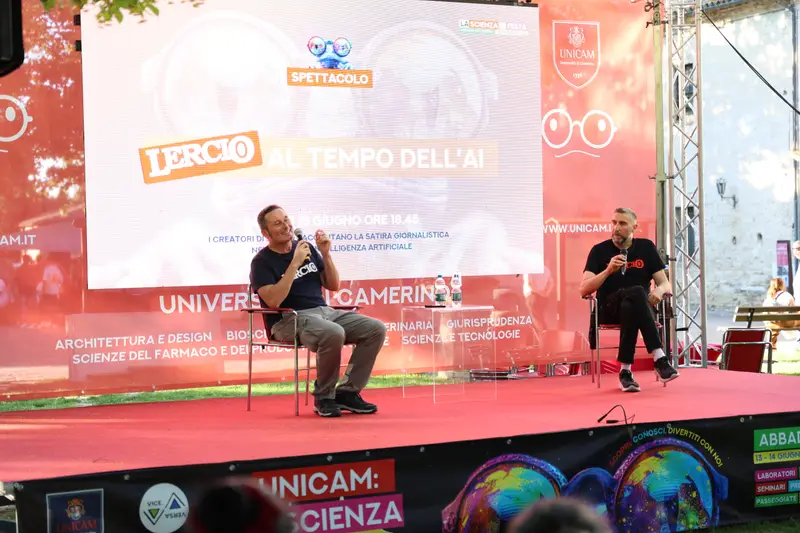 Talk sul palco